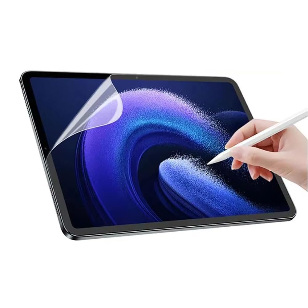 Acoweous 2 Pack Paperfeel Screen Protector for Xiaomi Pad 6/Xiaomi Pad 6 Pro Tablet, Paper Protective Film with Anti-glare, Drawing Film & Scratch Protection