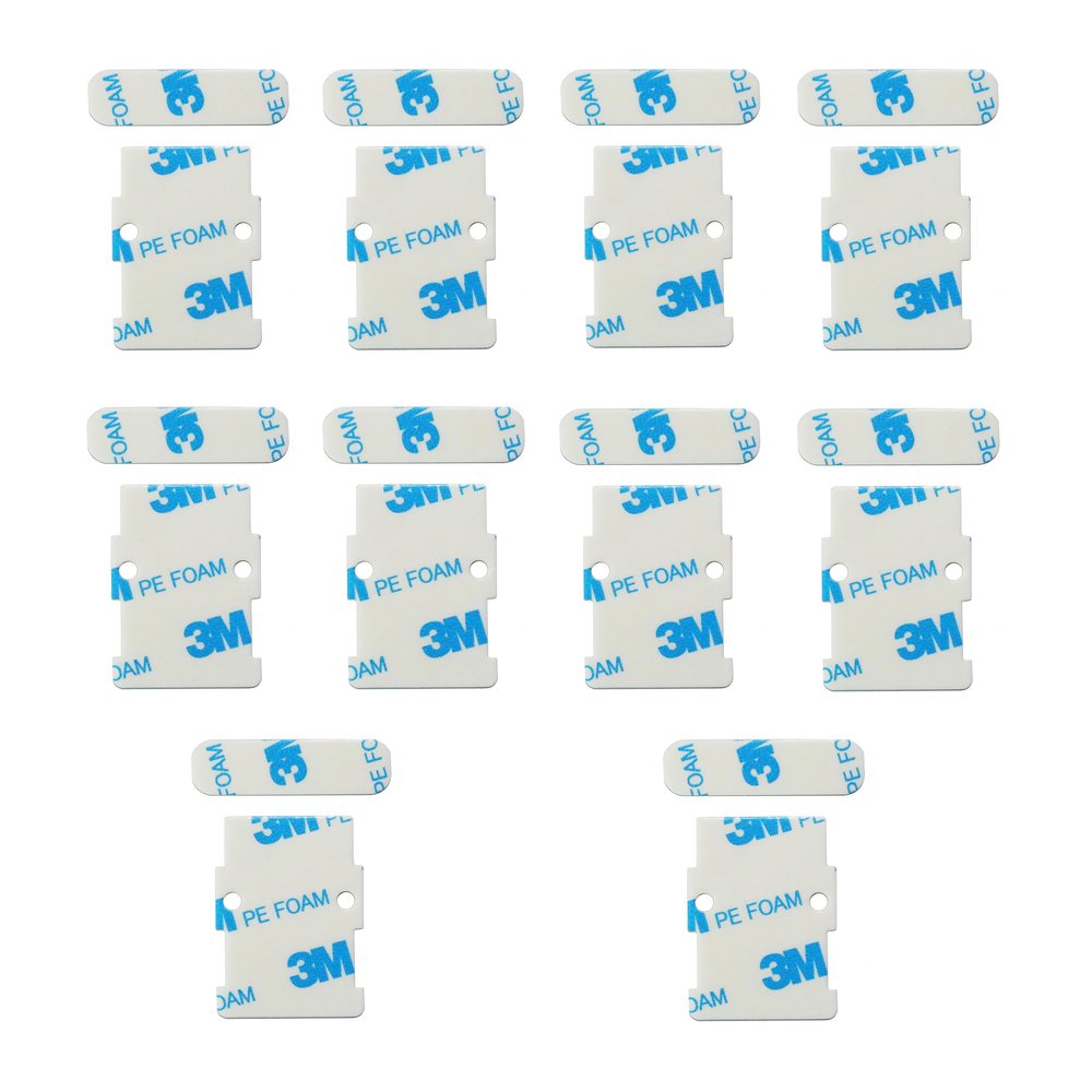 Replacement Adhesive for SimpliSafe Entry Sensors, Pre-Cut, Easy to Install, No Cutting Needed, Pack of 10 Sensor Pads & 10 Magnet Pads