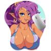 RUFSMAAN 3D Mouse Pad Oppai Mousepad with Soft Gel Wrist Rest Anime Manga Gaming Boob pad Anti-Slip Mouse Mat Shanta view 1