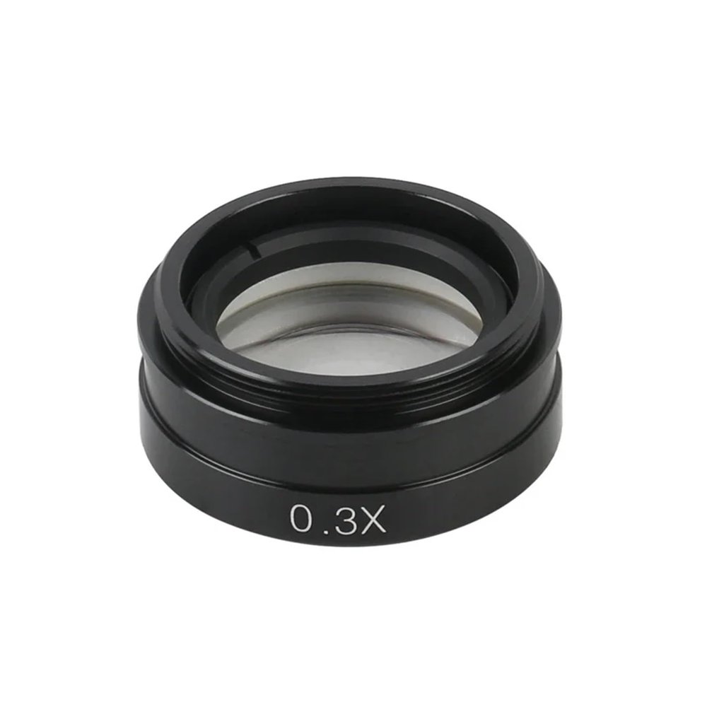 0.3X 0.35X 0.5X 0.75X 1X 2.0X Auxiliary Objective Lens for 120X/180X/200X/300X/500X C-Mount Industrial Zoom Lens(0.3X 1X 2X)