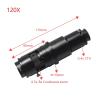 4K UHD 60FPS Industrial Camera IMX 334 Electronic Autofocus 180X Zoom Digital Microscope for Phone Repair PCB Soldering(120X Parfocal Lens) view 2