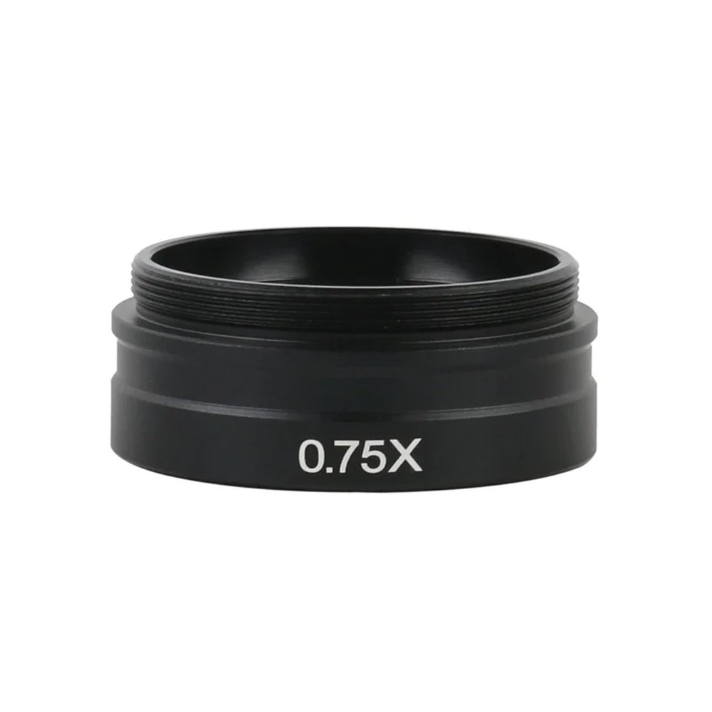 0.3X 0.35X 0.5X 0.75X 1X 2.0X Auxiliary Objective Lens for 120X/180X/200X/300X/500X C-Mount Industrial Zoom Lens(0.5X 0.75X 1X)