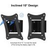 AEMALL Universal TV Wall Mounted Bracket 75/100mm Pitch Fixed Flat TV Frame Stand Holder Tilt Angle for 14-26inch LCD LED Vesa Monitor view 4