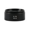 0.3X/0.5X/0.7X/0.75X/1.5X/2X Trinocular Binocular Stereo Microscope Auxiliary Objective Lens M48 Mount Barlow Glass(0.7X) view 1