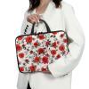 17 Inch Laptop Bag Laptop Case for Women Computer Carrying Case Laptop Sleeve Bag Gifts for Mather PC Handbag Carrying Case Briefcase for Lady(Rose) view 3