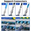 Dandanm 400X Fiber Optic Inspection Probe Kit, Handheld Fiber Microscope 3.5 inch LCD Display view 2