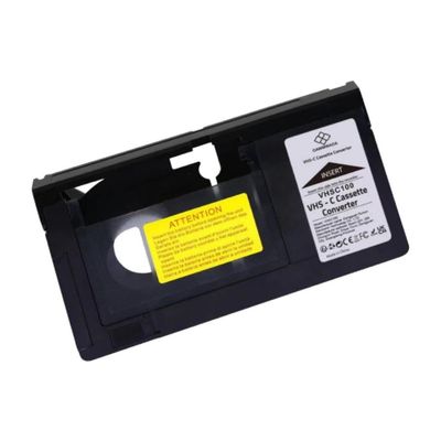 FVDPWYE VHS C Tape Cassette Adapter VCR Player Video Cassette Player for Camcorders