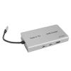4K 60Hz KVM, HDMI KVM Type C Adapter with 3xUSB3.0, 2xUSB C, PD100W, for Mouse and Keyboard Control Remote Signals view 1