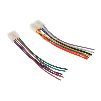 Car Stereo Wiring Harness Adapter p/Lug Cable 10pin+6pin