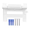 Router and Power Wall Mount 2 in 1 Satellite Router Holder ABS Satellite Wall Mount for Gen 3 Mesh Power Supply Compatible with Internet Kit view 3