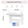 Router and Power Wall Mount 2 in 1 Satellite Router Holder ABS Satellite Wall Mount for Gen 3 Mesh Power Supply Compatible with Internet Kit view 4