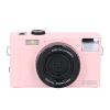 1080P Digital Camera 48MP 3.0 Inch TFT LCD Screen 16X Digital Zoom Face Detection Anti Shake Portable Camera Pink (32GB) view 1