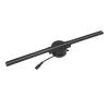 3D Hologram Fan, 16.5 3D Hologram Projector HD LED Holographic Christmas Tree Advertising Display with Net, 2 Blades, Holographic Fan for Business Bar Halloween (US) view 3