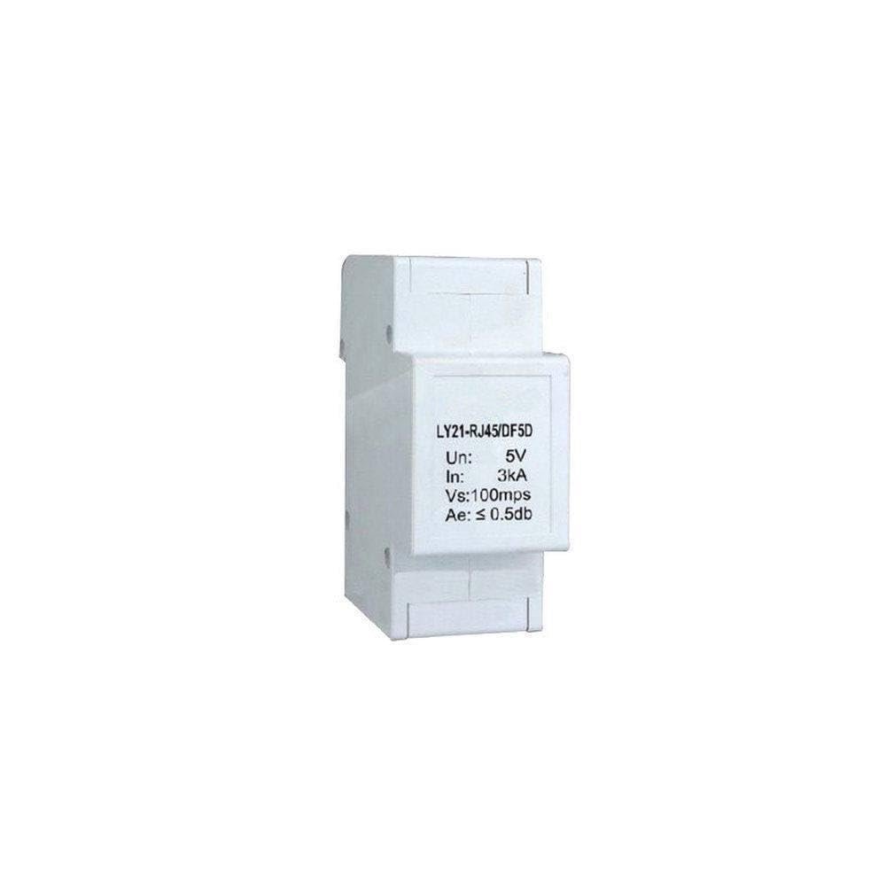 Ly21-RJ45 DIN Rail Style Ethernet Surge Protector Surge Generator