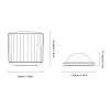 TOPINCN Motion Sensor, Multi Functions, Immediate Reminder, Magnetic Base, Thread Motion Sensor, Smart Motion Sensor with Ambient Light Sensor view 3