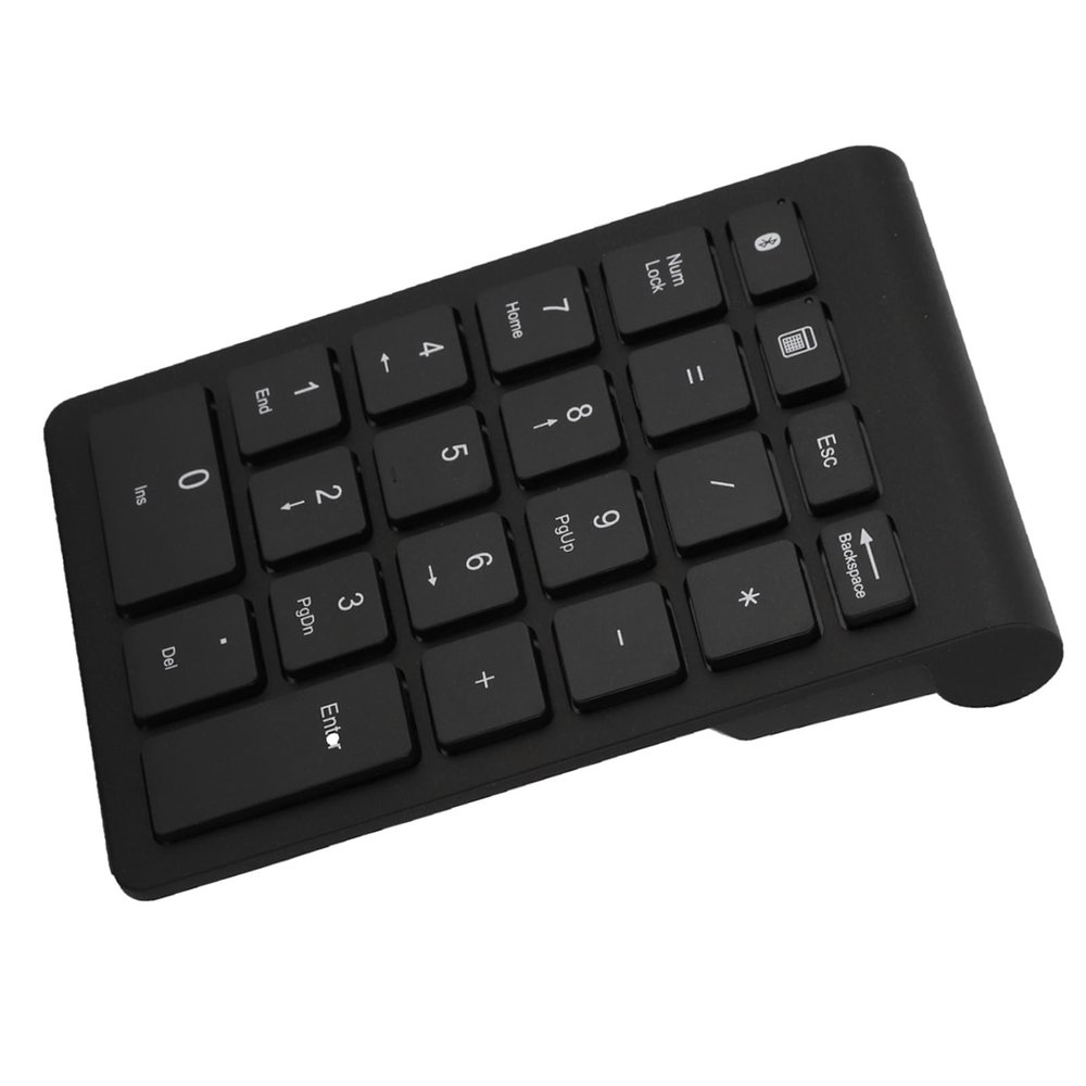 FILFEEL Numeric Keyboard Ultrathin Design 5.0 Keypad 22 Keys for Android OS (Black)