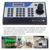 Mini Analog PTZ Dome Camera Controller, PTZ Dome Controller Keyboard with LCD Display Screen for Camera Control (US Plug 100-240v) view 4
