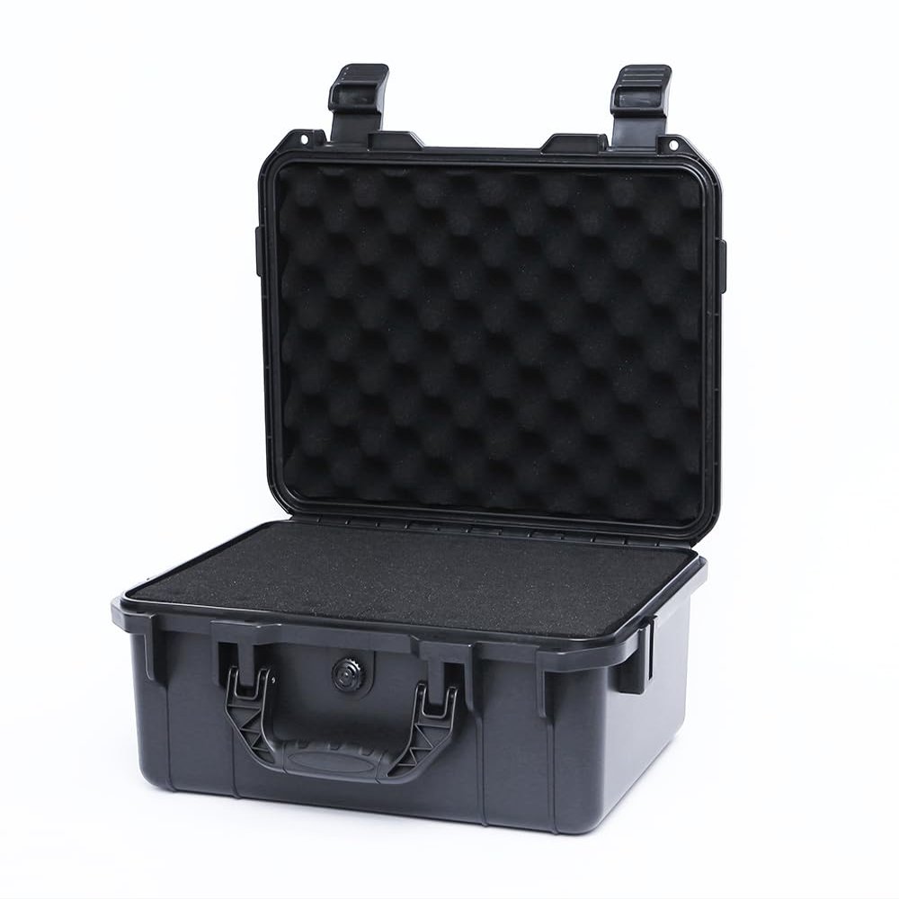 14in Waterproof Hard Shell Case with DIY Customizable Foam Insert (13 x 9.6 x 5.7in Interior)