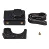 Camera Case, Camera Leather Bag Protective with Lightweight Waterresistant Shoulder Strap Digital Camera Case Small Camera Case for Shockproof Camera Case Camera Messenger Bag view 1