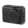 Camera Case, Camera Leather Bag Protective with Lightweight Waterresistant Shoulder Strap Digital Camera Case Small Camera Case for Shockproof Camera Case Camera Messenger Bag view 2