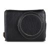 Camera Case, Camera Leather Bag Protective with Lightweight Waterresistant Shoulder Strap Digital Camera Case Small Camera Case for Shockproof Camera Case Camera Messenger Bag view 3