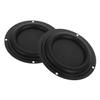 SOLUSTRE 2pcs Round Bass Speaker Diaphragm Radiator Film Rubber Vibration Diaphragm for Home Theater and Concert Audio Systems Easy Installation Replacement view 1