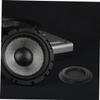 SOLUSTRE 2pcs Round Bass Speaker Diaphragm Radiator Film Rubber Vibration Diaphragm for Home Theater and Concert Audio Systems Easy Installation Replacement view 4