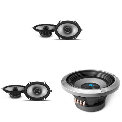 Alpine S-Series (2 Pair) S2-S68 & S2-W8D4 8" Bundle
