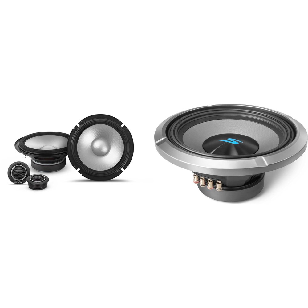 Alpine S-Series S2-S65C & S2-W12D4 12" Bundle