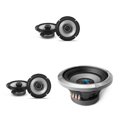 Alpine S-Series (2 Pair) S2-S65 & S2-W8D4 8" Bundle