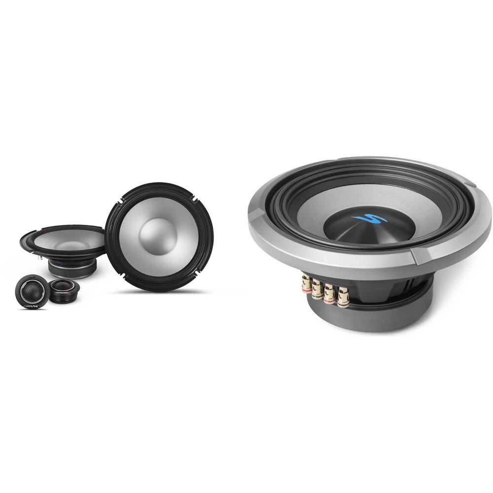 Alpine S-Series S2-S80C & S2-W10D4 10" Bundle