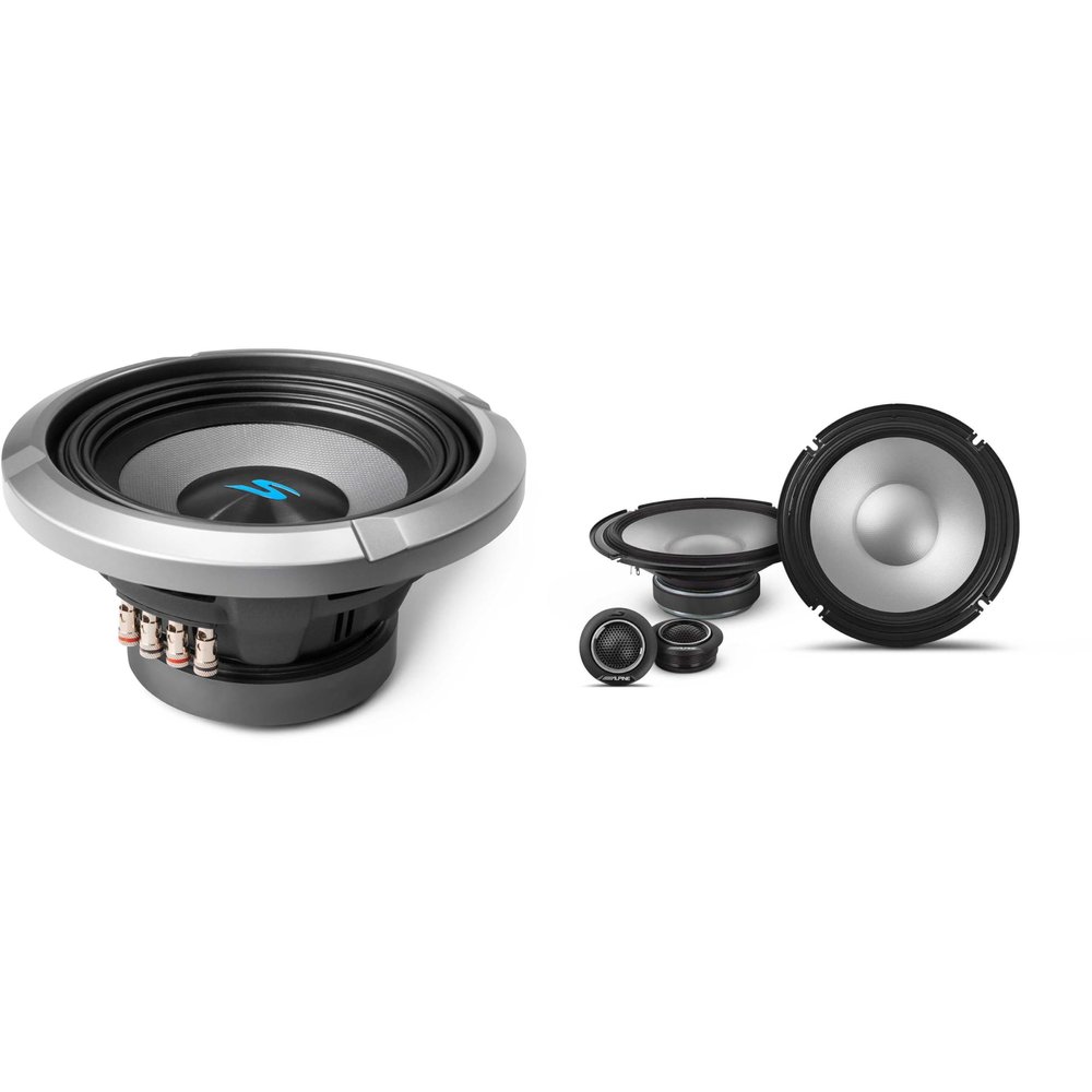 Alpine S-Series S2-S80C & S2-W8D4 8" Bundle