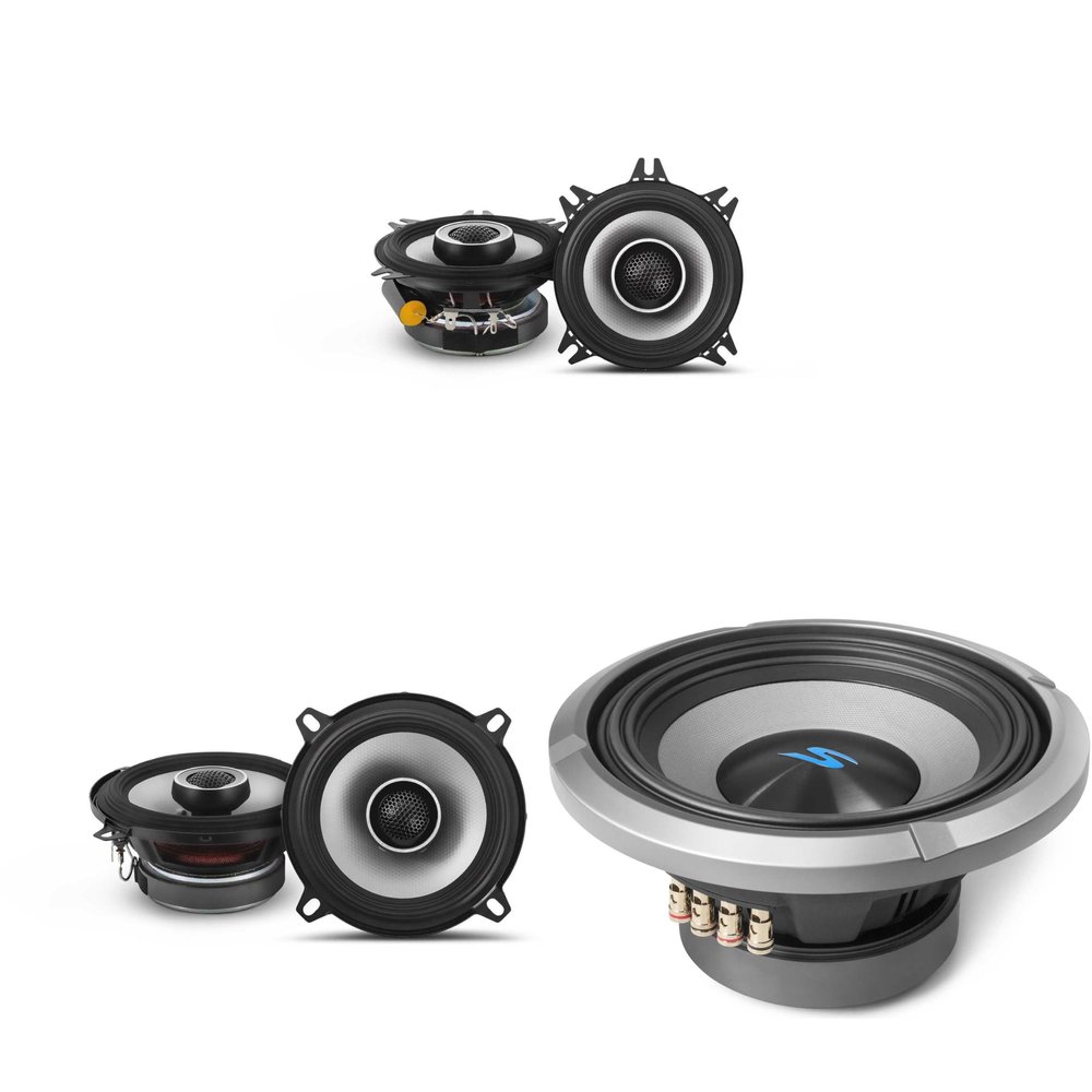 Alpine S-Series S2-S40, S2-S50 & S2-W10D4 10" Bundle