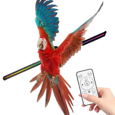Portable 3D Hologram LED Fan, Animated Holographic Display, WiFi Holographic Fan, 3D Visual Display Holographic Projection Fan for Business Stores,3PCS