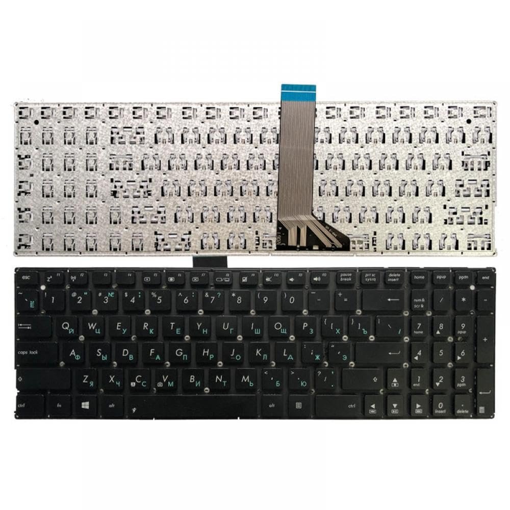 YTbHXE Russian Keyboard Compatible with X555 Series Compatible with X555L X555LA X555LD X555LN X555LP X555LB X555LF X555LI X555U TP550 RU