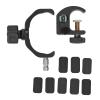 Aluminum Collector Bracket with Compass RTK Adjustable Range Pole Cradle Mount Holder view 1