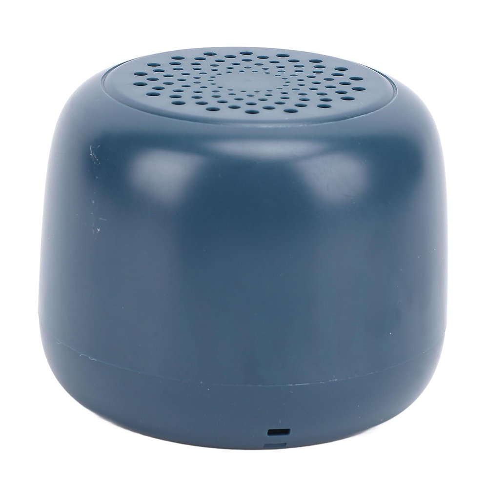 Compact PortableSpeaker with Deep Bass,10H,Supports TF/U DiskPocket Stereo for Travel,Party & Laptop (Blue)