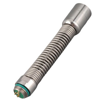 Sewer Drain Inspection Camera IP68 Endoscope with 12 LED Lights for Pipeline Inspection, Sewer Pipe Inspection Probe with 360-Degree Rotation for Water Pipe Maintenance