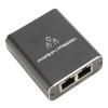 Aluminum Alloy Ethernet Splitter to 2 with USB Power Cable LAN Adapter for TV,PC,and Router view 4
