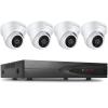 VIKYLIN 8 Channel Security Camera System, Full Function 4 x 4K 8MP Turret PoE IP Cameras, Smart AI Human/Vehicle Detection, 1-Way Talk112 Wide Angle, 98Ft Night Vision view 1