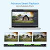 VIKYLIN 8 Channel Security Camera System, Full Function 4 x 4K 8MP Turret PoE IP Cameras, Smart AI Human/Vehicle Detection, 1-Way Talk112 Wide Angle, 98Ft Night Vision view 4