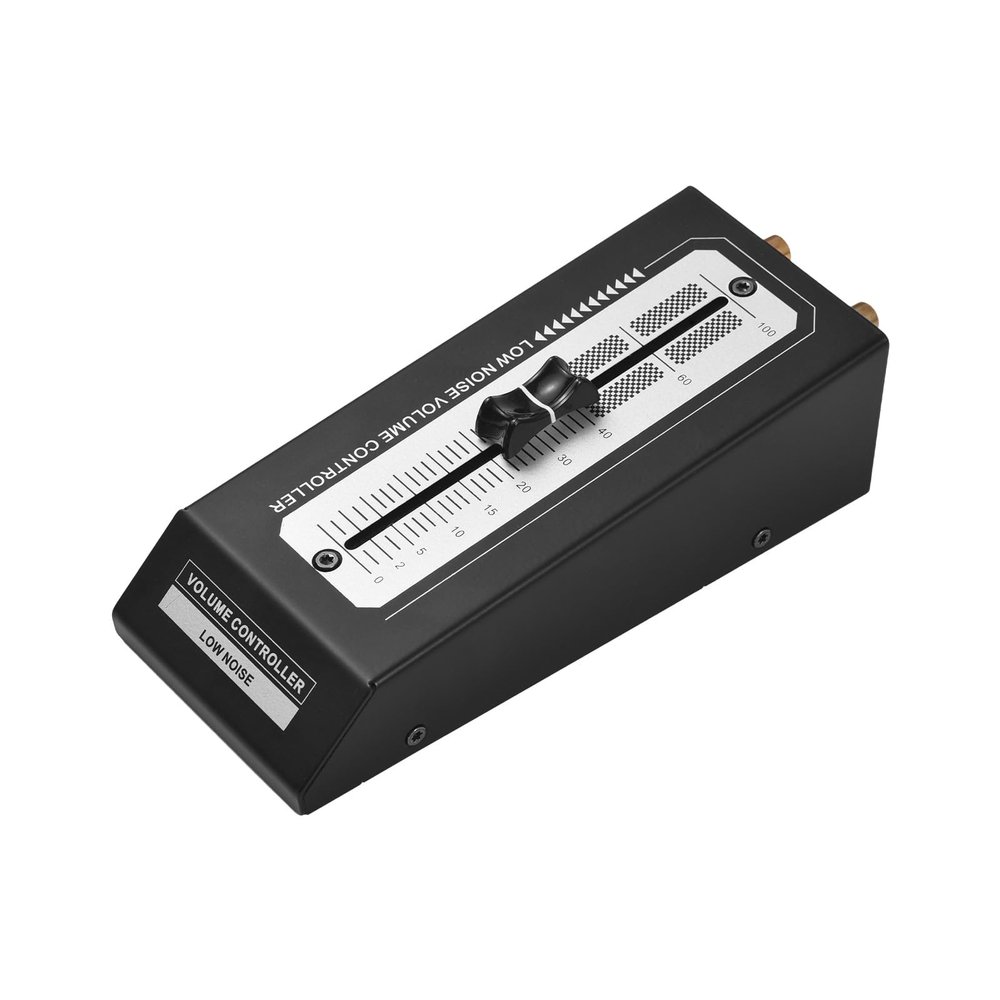 Phono Preamp, Mini Passive Volume Adjuster Volume Adjustment Device No External Power Supply for All Types of Playback Devices and External Active Speakers