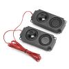 40mm 8 5W Portable Heavy Bass Cavity Magnetic Dual Speaker for TV Monitor, Sofa Massage Chairs, Black ABS 99x45x21mm (2 Speakers) view 2