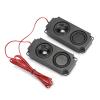 40mm 8 5W Portable Heavy Bass Cavity Magnetic Dual Speaker for TV Monitor, Sofa Massage Chairs, Black ABS 99x45x21mm (2 Speakers) view 4