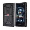 Dual Layer Shockproof TPU Carbon Fiber Textured Hard Rugged Protective Skin Cover Shell Case for Sony Walkman NW-A300 Series NW-A306 NW-A307 (Black) view 1