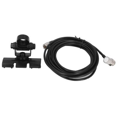 400 Car Antenna Mounting Bracket Clip with 16.4ft Extended Coaxial Feeder, for, for, for, Mobile Radio Antenna Mount Base Clip for with TH 9800 TH 7800 TH