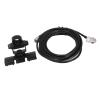 400 Car Antenna Mounting Bracket Clip with 16.4ft Extended Coaxial Feeder, for, for, for, Mobile Radio Antenna Mount Base Clip for with TH 9800 TH 7800 TH view 3