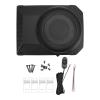 10 Inch 600W Ultra Thin Car Under Seat Subwoofer, with Tweeter and Variable Bass Boost, Easy Installation for Trucks and Cars, Precise PWM Control, Aluminum Alloy Material view 1