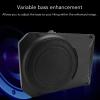 10 Inch 600W Ultra Thin Car Under Seat Subwoofer, with Tweeter and Variable Bass Boost, Easy Installation for Trucks and Cars, Precise PWM Control, Aluminum Alloy Material view 2