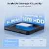 FOSCAM 4K 8CH Network Video Recorder for Security Camera System, 24/7 Recording to Pre-Installed 2TB Hard Drive view 4